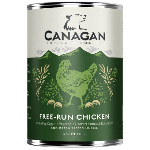 Hrana umeda pentru caini Canagan Grain Free Pui 400g